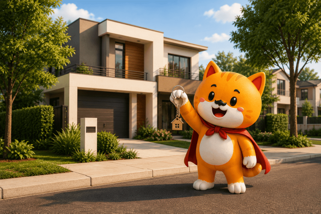 darwin is buying a new house