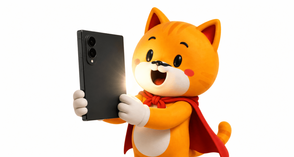 Darwin is testing the new samsung galaxy z fold 8
